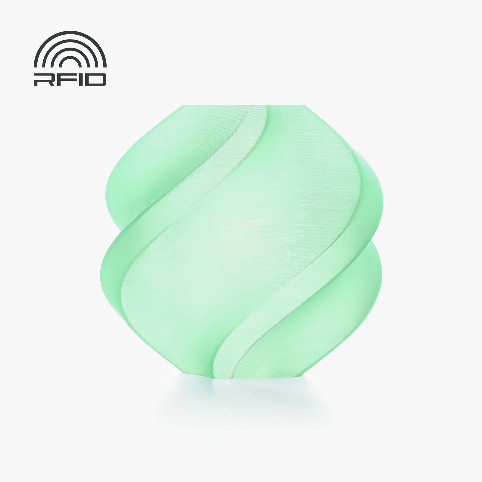 Bambu Lab PLA Translucent 1kg - Reusable Spool