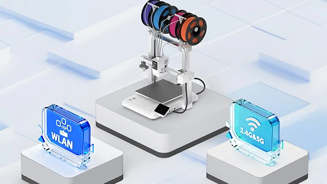 Dual-Network SupportDual-band Wi-Fi (2.4G/5G) + WLAN connectivity. Multiple connection options ensure rock-solid file transfers.
