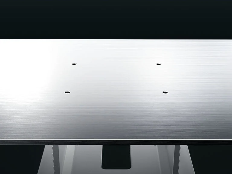 Precision-Ground Steel Build Plate