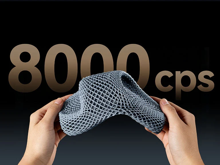 Engineered for 8000cps Resin