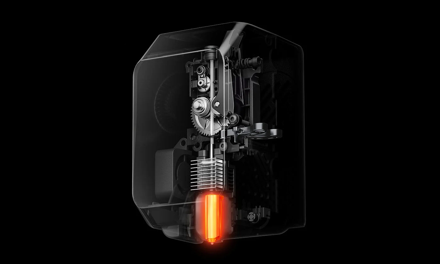 Highly Resistant to Wear and Tear *Hardened Steel Extruder GearHandles carbon-fiber filaments effortlessly*Titanium Alloy Throat TubeSuperior thermal barrier prevents clogs*Superior thermalHandles carbon-fiber filaments effortlessly, with 6x lifespan of brass*Data from Anycubic Lab