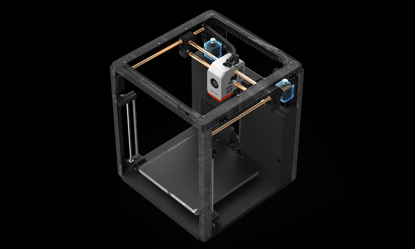 Fully-Enclosed CoreXY Construction