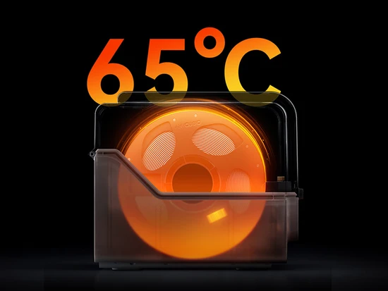 Powerful 65 °C Active Drying‌